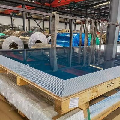 5052 Алюминиевый лист морского класса 2,0 мм магниевой сплав с высокой устойчивостью к усталости для корпуса судов и судостроения